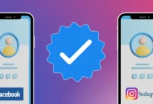 خدمة العلامة الزرقاء من ميتا