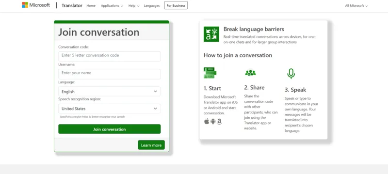Microsoft Translator