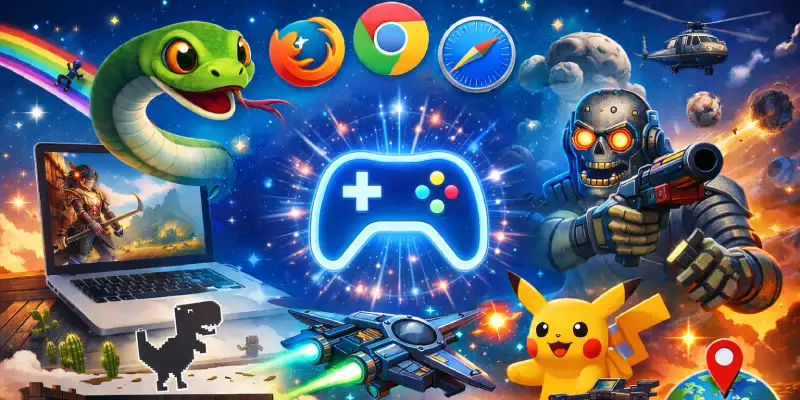 أفضل ألعاب المتصفح