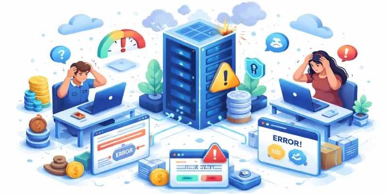 عيوب الاستضافة المشتركة