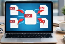دمج ملفات PDF