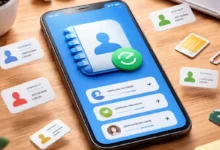 استعادة أرقام جهات الاتصال المحذوفة