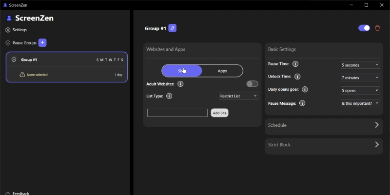 برنامج سكرين زين