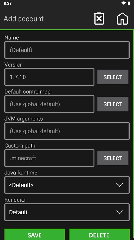 تطبيق PojavLauncher (Minecraft: Java Edition) - لقطة شاشة 1