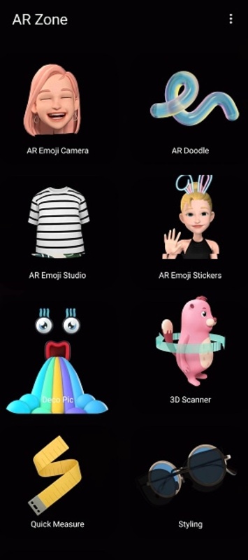 تطبيق Samsung AR Zone - لقطة شاشة 2